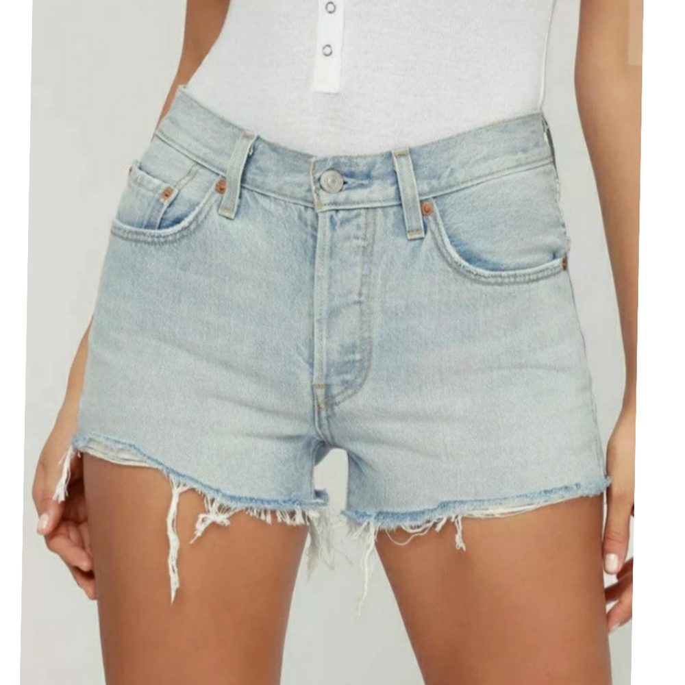 Levi Strauss &CO 501 Raw Hem Shorts Size 27
